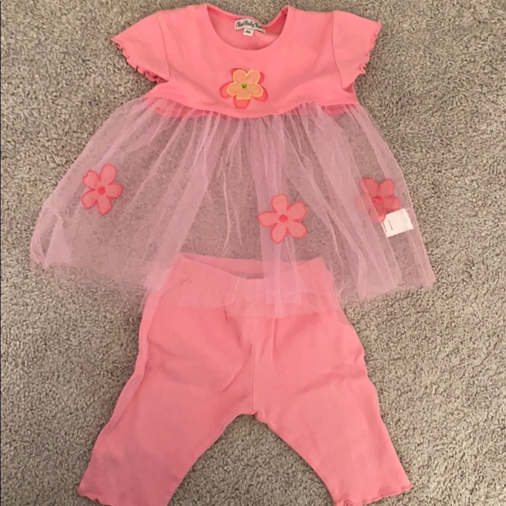 Beautiful Baby matching set with tulle!